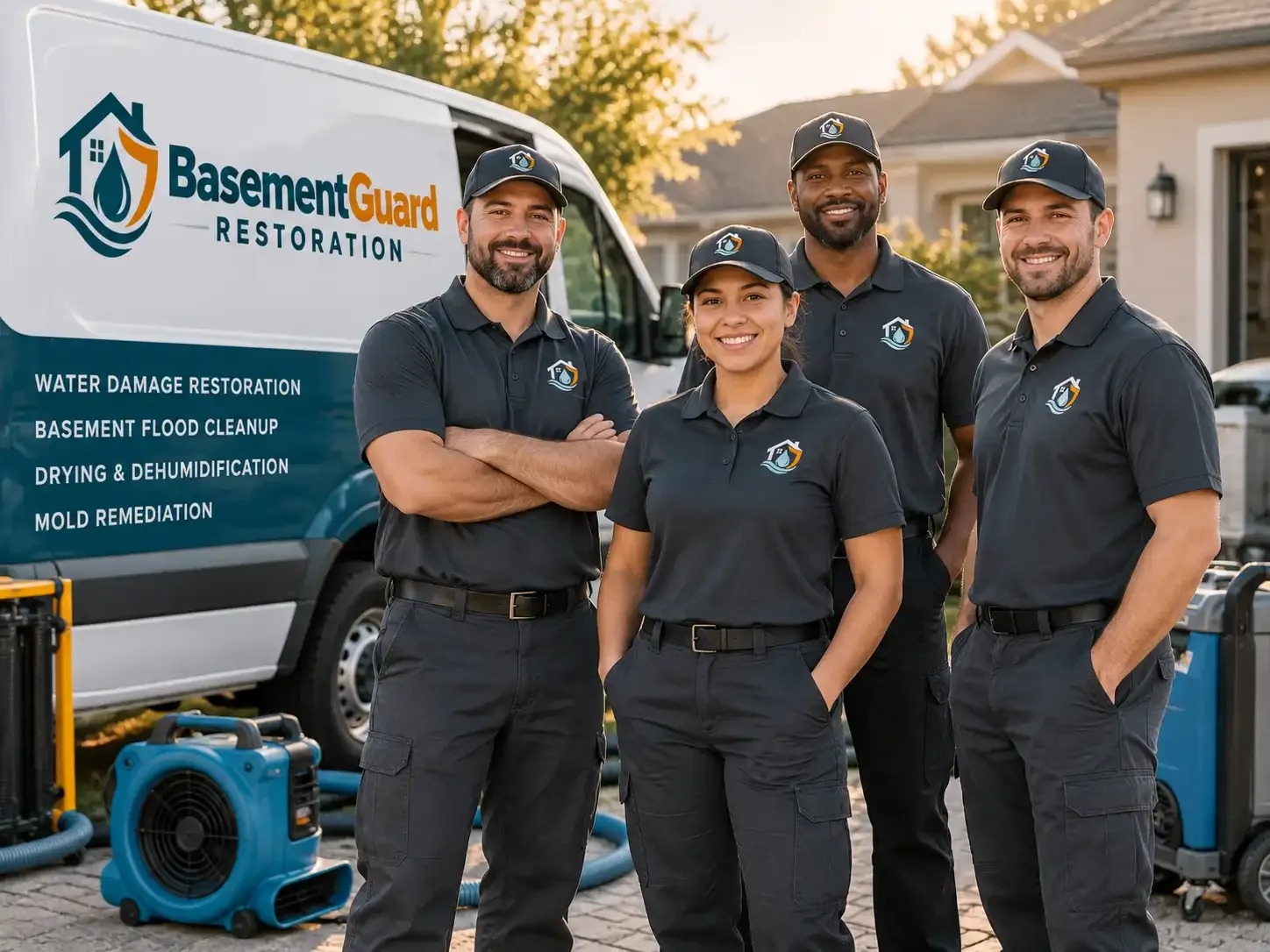 Basement Water Damage Restoration company in Lupton, MI